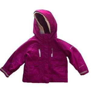 EUC Columbia 3-in-1 Interchange coat 2T